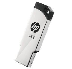 HP Pen Drive v236w 2.0 USB 64GB Metal Silver