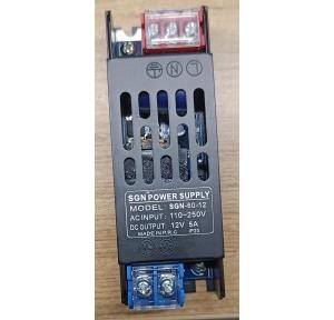 SMPS 12V 5A SMPS 60W DC Metal Power Supply