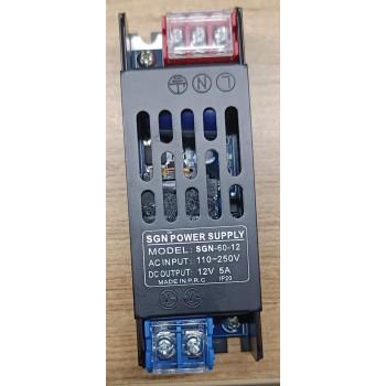 SMPS 12V 5A SMPS 60W DC Metal Power Supply
