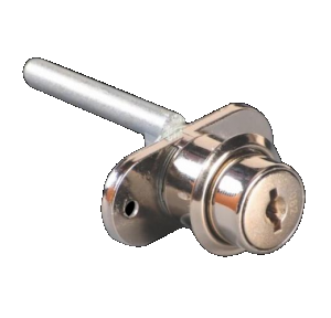 Ebco Pedestal Drawer Lock Nickel Plated Finish 32 MM E-MPL2-20