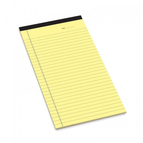 Noting Pad Yellow A4 Approx 100 Pages