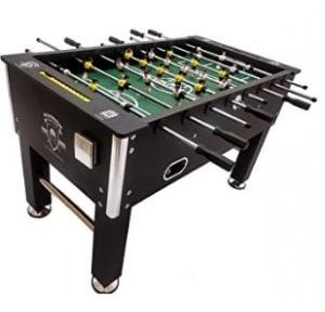 Play In The City Unisex Football Table with 2 Cup Holders Black