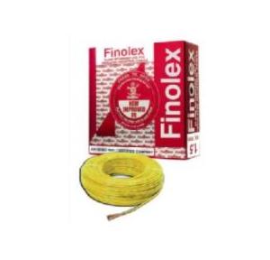 Finolex 1.5 Sqmm 1 Core FR PVC Insulated Unsheathed Flexible Cable 90 Mtr (Yellow)