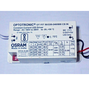 OsramLED Driver,50W, 400-1400mA, 120-277V, OTi50/120-277/1A4 DIM-1 L AUX G2