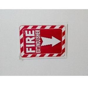 Fire Extinguisher Sticker Length:170mm Width:120 mm