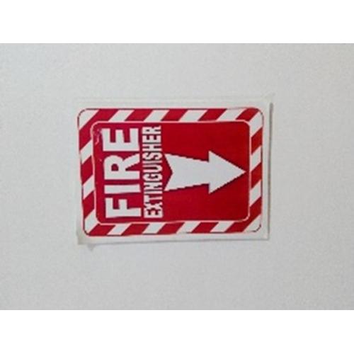 Fire Extinguisher Sticker Length:170mm Width:120 mm