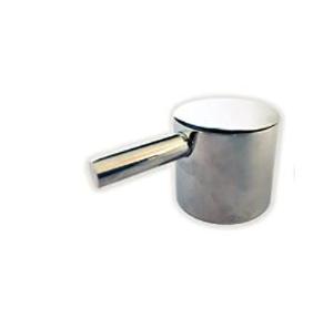Impoda Chrome Finish Brass Spline Screw Mount Chrome Plated Faucet Handle, Suitable For Jaquar Type Florentine Series, Silver