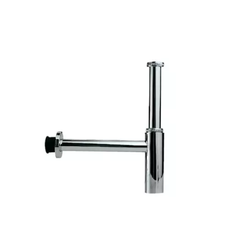 Jaquar Bottle Trap 32mm Long Wall Connection Pipes 300mm & Wall Flange 190mm ALD-CHR-769L300X190