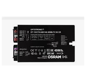 Osram LED Driver,110W, 200-1050mA, 170-240V, OT 110/170-240/1A0 4DIMLT2 G2 CE