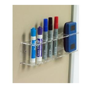 Acrylic Pen Tray Wall Mounted Size: 300 x 85 x 125 mm ( L x H x W ) Thickness: 5mm