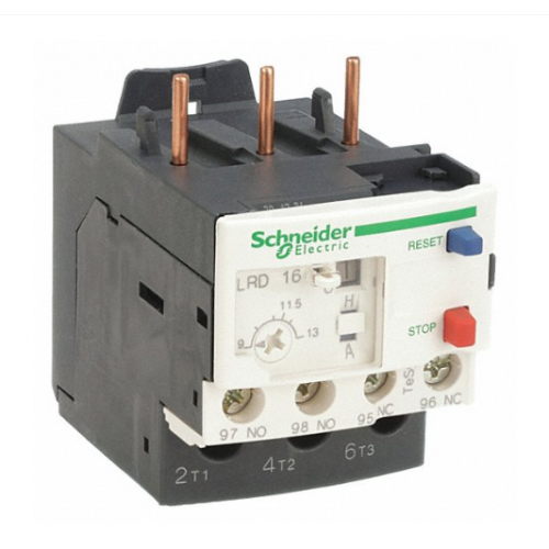 Schneider LRD16 Thermal Magnetic Overload Relay - Adjustable From 9-13 AMPS