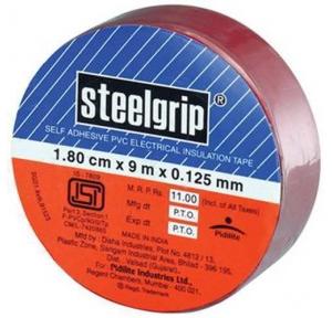 Steelgrip Self Adhesive PVC Electrical Insulation Tape Green 1.8cm x 6.5m x 0.125mm Pack Of 30Pcs
