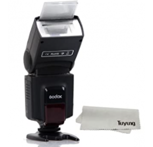 Godox TT520 Universal Flash Speedlite for DSLR Cameras Canon Nikon Pentax Olympus (Black)