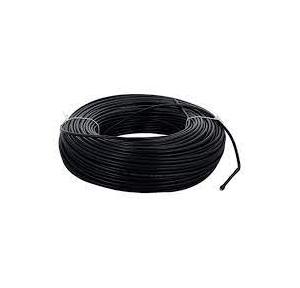 Finolex 4 sqmm Single Core PVC Insulated Copper Flexible FRLS Cable IS: 694 , Black 1Mtr