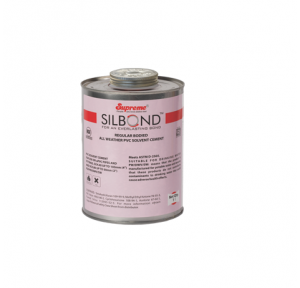 Supreme Aqua-Gold UPVC Regular Bodied Silbond Solvent Cement 1000Ml