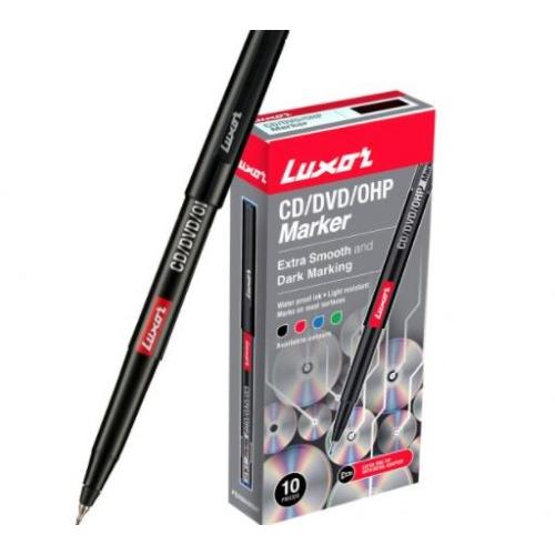 Luxor CD/DVD/OHP Marker Pen Black