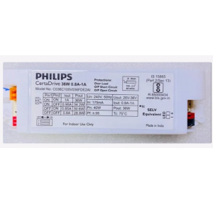 Philips Certa Driver 36W, 0.8A-1A, 240V, C036C100V036FDE2AI
