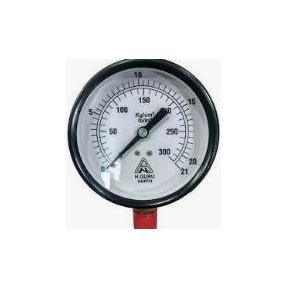 H-Guru Pressure Gauge Oil Type With Glycerin 0-6KG, 4 Inch