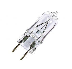Halogen Bulb for Lamps and Aroma Diffusers Mirchi 50W, 220V 2 Pin (Transparent/Warm White)