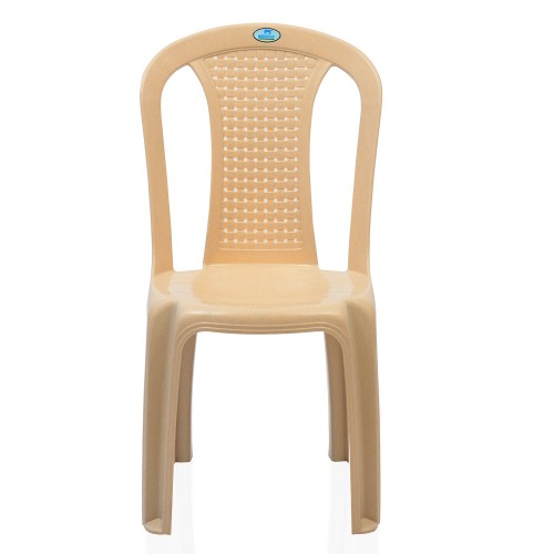 Nilkamal Plastic Chair  Marble Beige, Model No - CHR4002