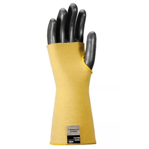 Midas Kevlar Cut Resistant Yellow Safety Sleeve, 18 Inch