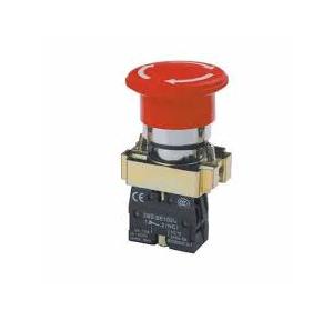 L&T Emergency Switch With Mushroom Push Button