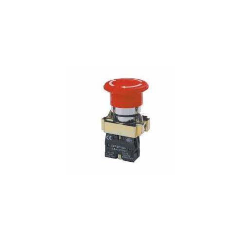 L&T Emergency Switch With Mushroom Push Button