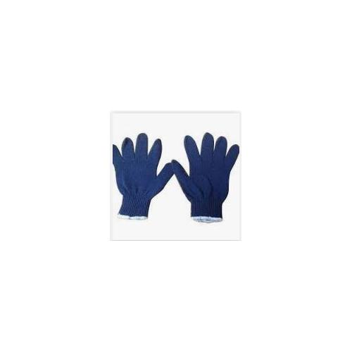 Hand Gloves Cotton, Color - Blue