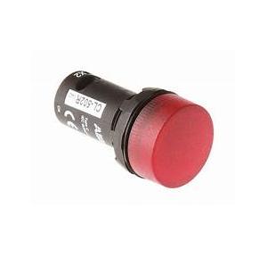 Panel Mount LED Indicator Round 24V DC (Orange)