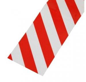 Reflective Tape Red & White, 48mmx45 Mtr (Pack Of 5 Pcs)
