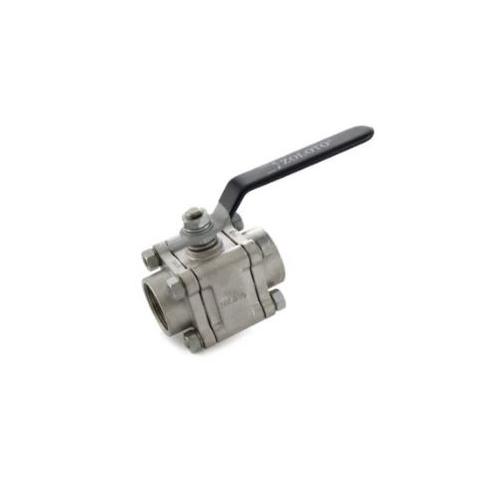 Zoloto SS CF8M Three Piece Design Ball Valve Class-150 (Screwed), 15mm