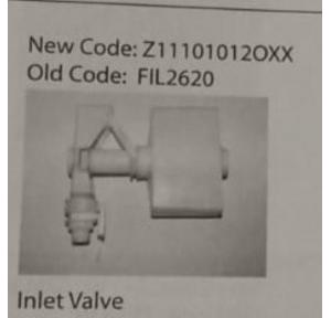 Cera Inlet Valve Z111010120XX