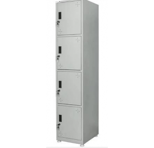 Locker Body 22 Gauge & Door, 20 Gauge Along With Inbuilt lock (400x 450 x 1830mm) Stack Of 4