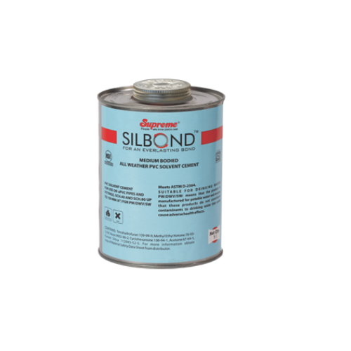 Supreme Lifeline Silbond Solvent Cement Medium Bodied 500ml