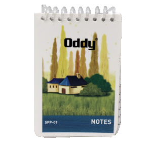Oddy Spiral Paper Note Book SPP-01 1/4 65 GSM 40 Pages