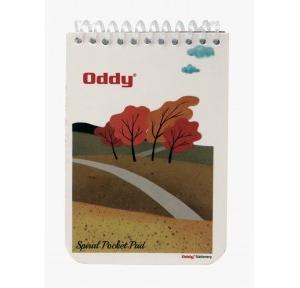 Oddy  Spiral Pocket Pad SPP-02 A7 65 GSM 40 Pages