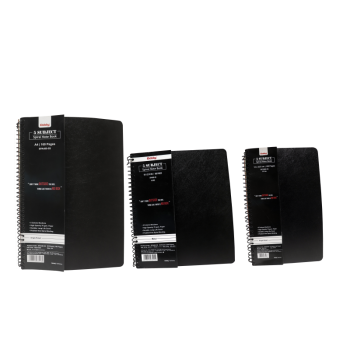 Oddy  Spiral Pad SP3380 5S 5 Subjects Colored 1/8 70 GSM 80 Pages