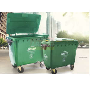 Aristo Wheel Waste Bin, Capacity : 600 Litre