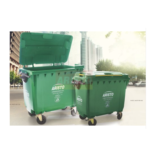 Aristo Wheel Waste Bin, Capacity : 600 Litre