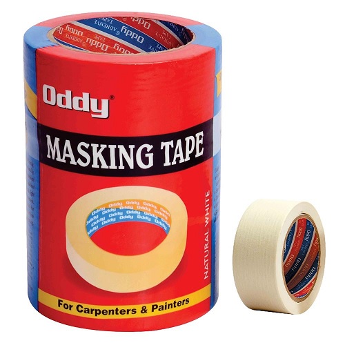 Oddy MT-72-30 Masking Self Adhesive Tape, Size: 72 mm x 30 m