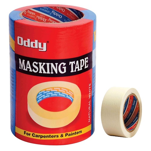 Oddy MT-36-30 Masking Self Adhesive Tape, Size: 36 mm x 30 m