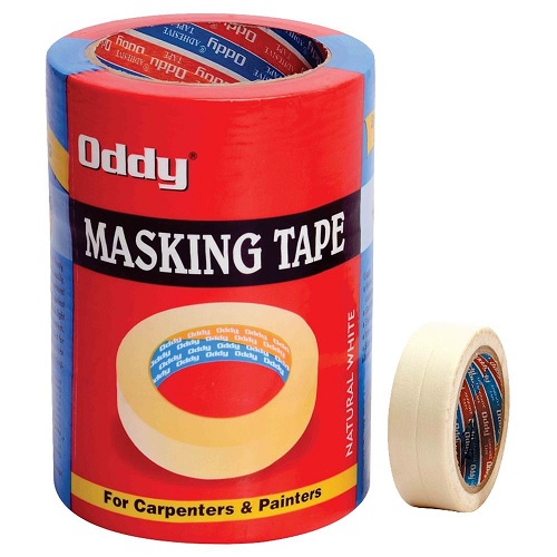 Oddy MT-24-30 Masking Self Adhesive Tape, Size: 24 mm x 30 m