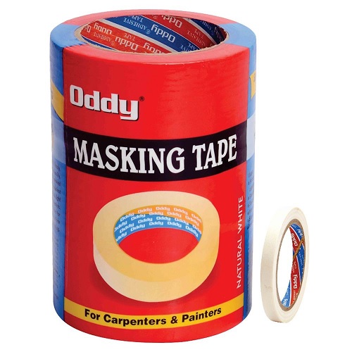 Oddy MT-18-20 Masking Self Adhesive Tape, Size: 18 mm x 20 m