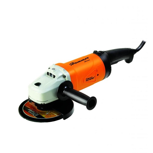 Planet Power PG180 Orange Angle Grinder, 2500 W, 180 mm