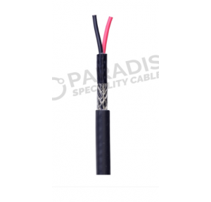 Polycab Anealed Bare Copper Flexible conductor PVC insulated , Tinned Cu braided (screened) PVC Sheathed Flexible unarmoured cable, 2.5sqmm 2 core,1 mtr