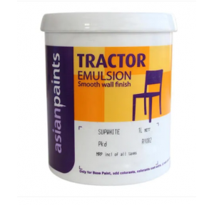 Asian Paints Interior Emulsion White ,Color Code -  L126  ,1Ltr