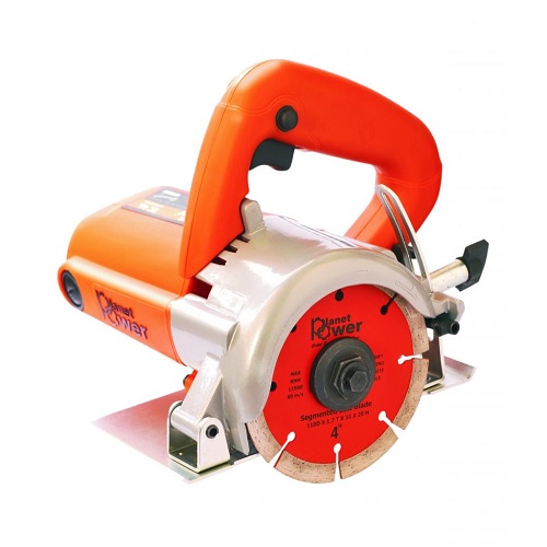 Planet Power EC4A Orange Cutter With 4 Inch Segmented Diamond Blade, 1300 W