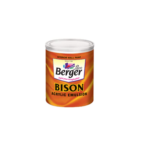 Berger Bison Plastic Paint  White 1 ltr