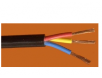 Polycab Copper Flexible Cable 2.5 Sqmm 3 Core Black 1 Mtr