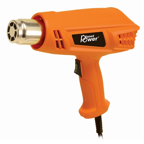 Planet Power PHG2000 Orange Heat Gun, 2000 W